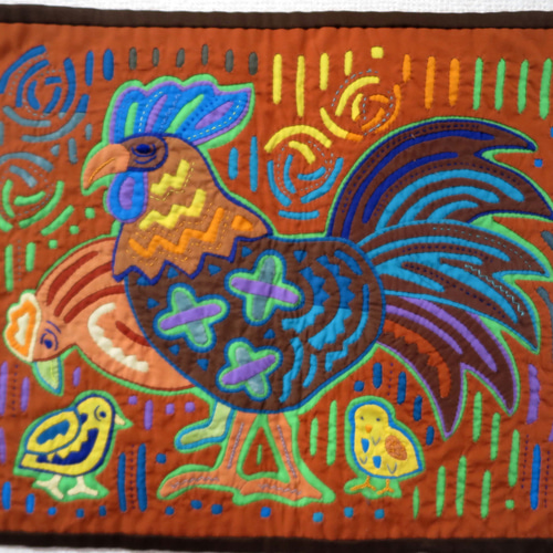 モラ 鳥のキルトタペストリー タペストリー・壁掛け Quilt-mama 通販