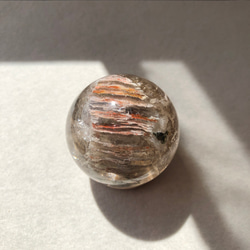 レア☆】虹入り☆千層ガーデンクォーツスフィア（丸玉）☆39mm！☆瀧川