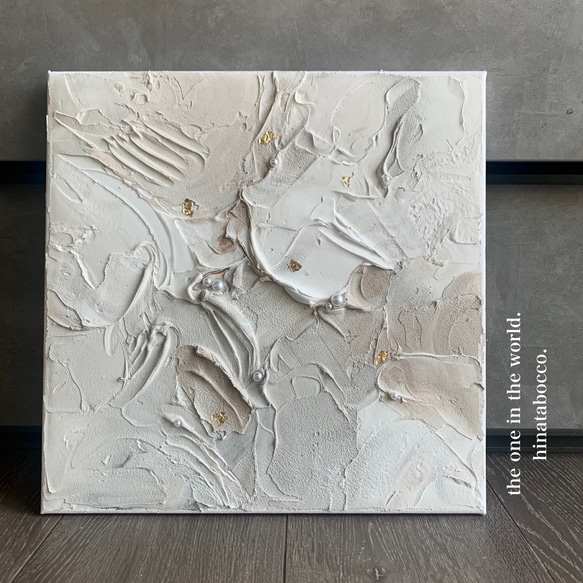 現代アート 30×30㎝ テクスチャーアート モダン 絵画 抽象画 アート