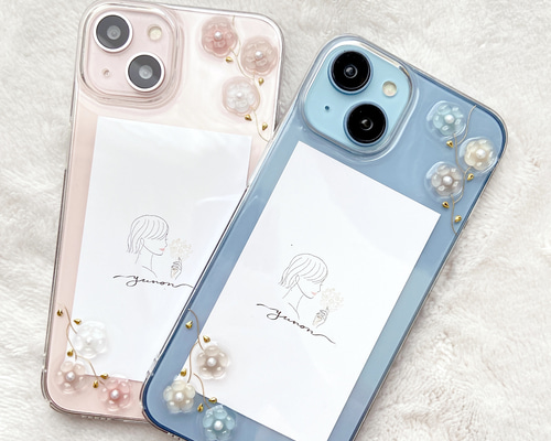 YN-so8,【flowerline】,iPhoneケース 全機種対応 iPhone13 iPhone14