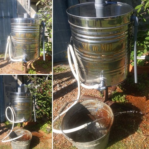 アンティークな家 室内ガーデニング 貯水タンク（S） 室内植物 水やり方法