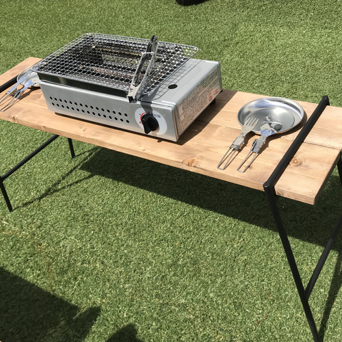 工具不要】【組立簡単】 キャンプ アウトドア BBQ ベランダ 観葉植物