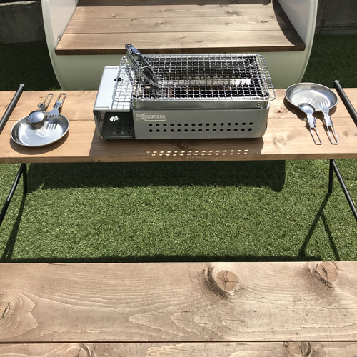 工具不要】【組立簡単】 キャンプ アウトドア BBQ ベランダ 観葉植物