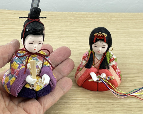 木目込み雛人形(昭和)さくら 木目込み雛人形(昭和)さくら 木目込み