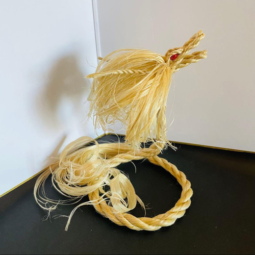 イザナミ（梅）巫女おまもり 精麻龍神 天然素材 龍 正月 浄化【受注