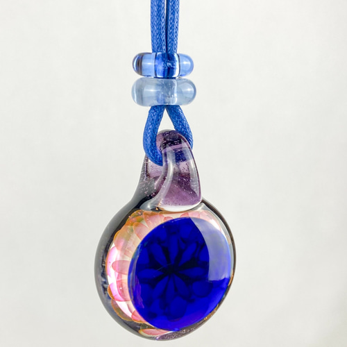 Fume Dot Glass Implosion ボロシリケイトガラスペンダント WITF20