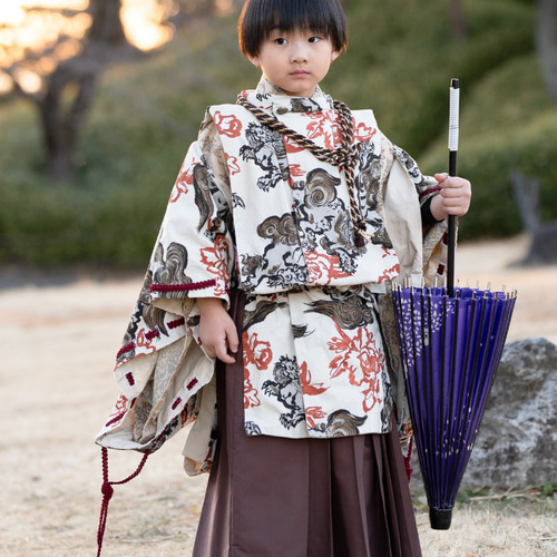 七五三 【 平安装束 / 水干 / 狩衣 】5歳着物 七五三着物 オーダー お