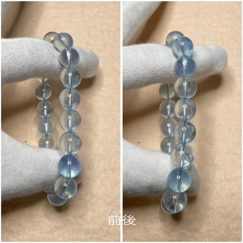 ピンクシラーアクアマリン#ap02〔激レア〕 ブレスレット サルサパリラ