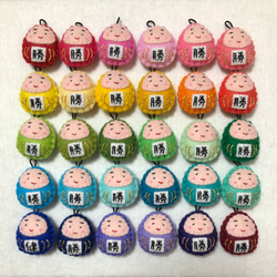 だるまお守りミニ（1個）ハンドメイド フェルト その他雑貨 daruma__