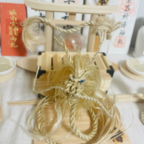 イザナギ（梅）巫女おまもり【送料無料】精麻 守護 龍神 縁起物 神棚