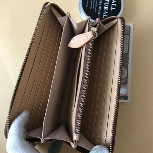 グリーン 緑 ハンドメイド 新品 ブライドレザー ヌメ革/本革 編み込み