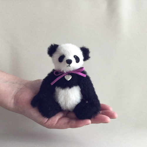 手のひらサイズのテディベア（パンダ） ぬいぐるみ POLARIS BEAR 通販