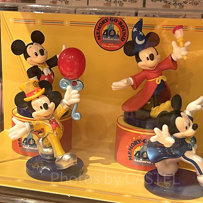フィギュアセット（ディズニー40周年グッズ）| キャステル | CASTEL
