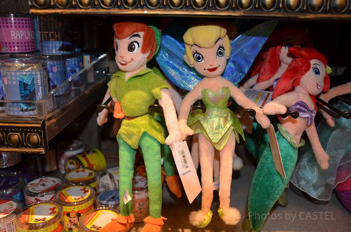 ぬいぐるみ（ピーターパン/ティンカーベル）| キャステル | CASTEL