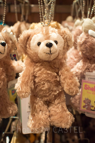 最終値下(ラスト)極美品ダッフィーぬいぐるみバッヂぬいばストラップ