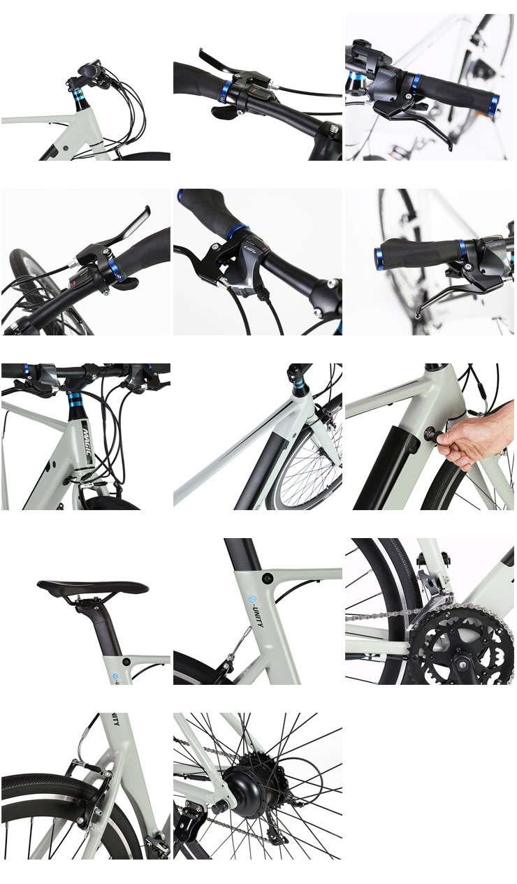 TRANS MOBILLY e-UNITY7016（e-ユニティ7016）700x32C 16段変速 電動