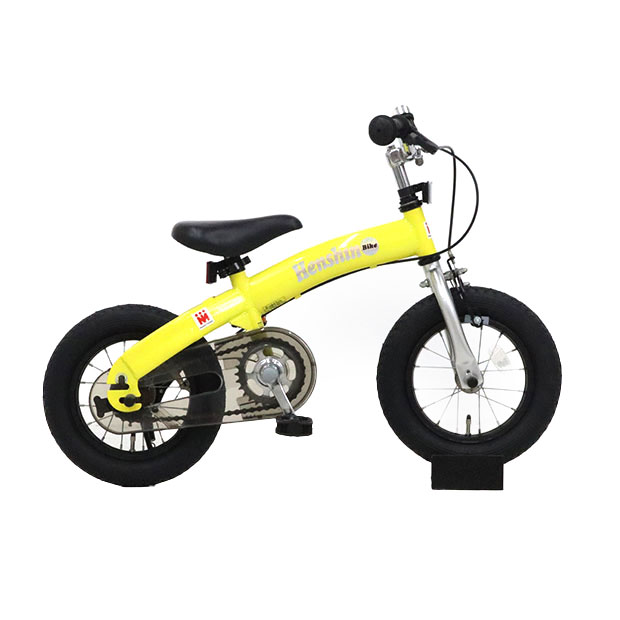 へんしんバイク（スタンド付き）幼児用自転車 12インチ イエロー