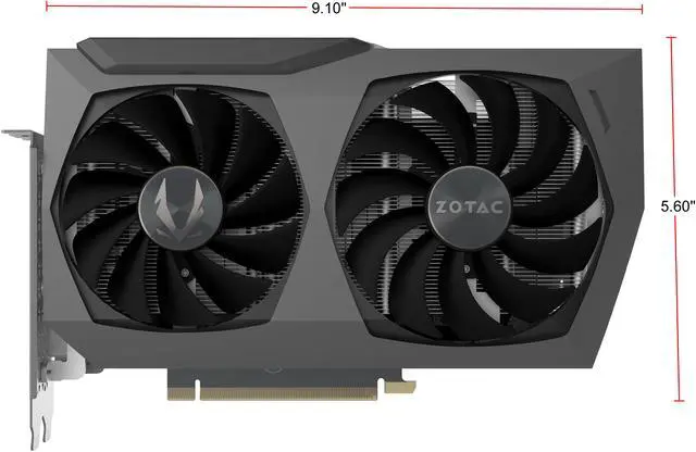 ZOTAC GAMING GeForce RTX 3070 Twin Edge 8GB GDDR6 256-bit 14 Gbps