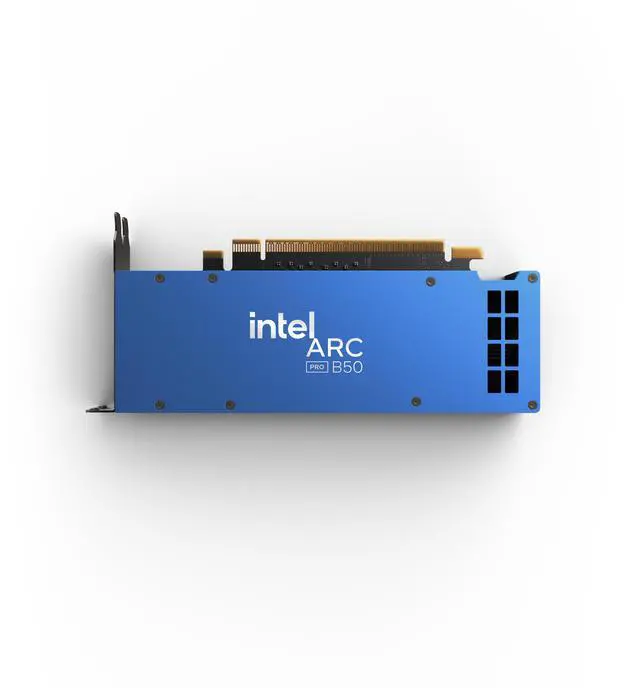 Intel Arc Pro B50 B50 16GB 128-bit GDDR6 PCI Express 5.0 x8
