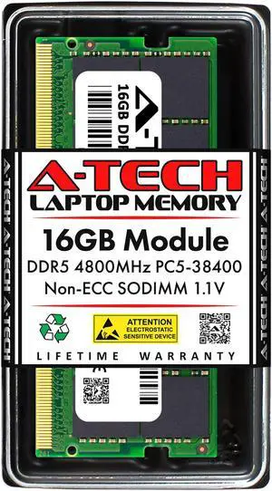 Crucial 32GB (2 x 16GB) 262-Pin DDR5 SO-DIMM DDR5 5600 Laptop
