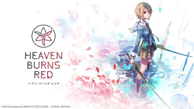 ヘブンバーンズレッド×Angel Beats! 複製原画 立華かなで ヘブバン