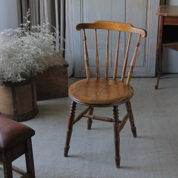 1890年代ヴィクトリアンダイニングチェア （丸座面） イギリス