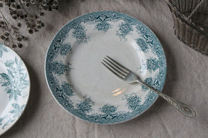 繊細な絵柄が美しいサンタマン窯「PRIMA」プレート（皿） フランス