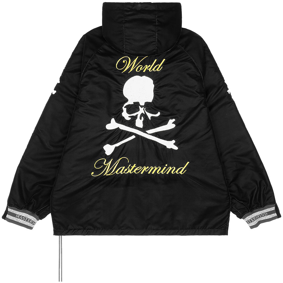 MASTERMIND JAPAN - VELOUR SOUVENIR BLOUSON Bomber Jacket | cherry