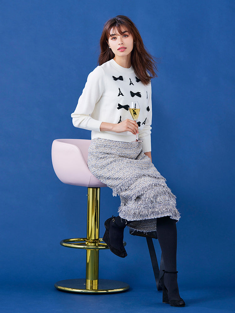 ツイードライクニットスカート |【公式】Chestyオンラインショップ