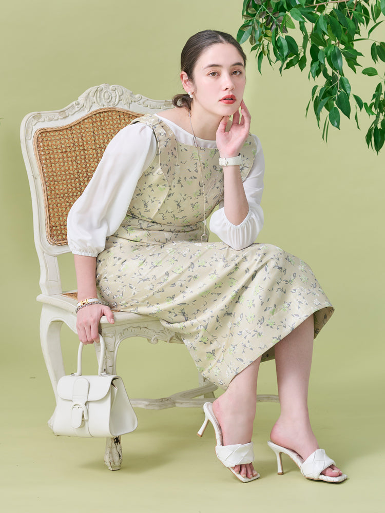 ジャガードジャンパースカート（ブラウスセット） |【公式】Chesty