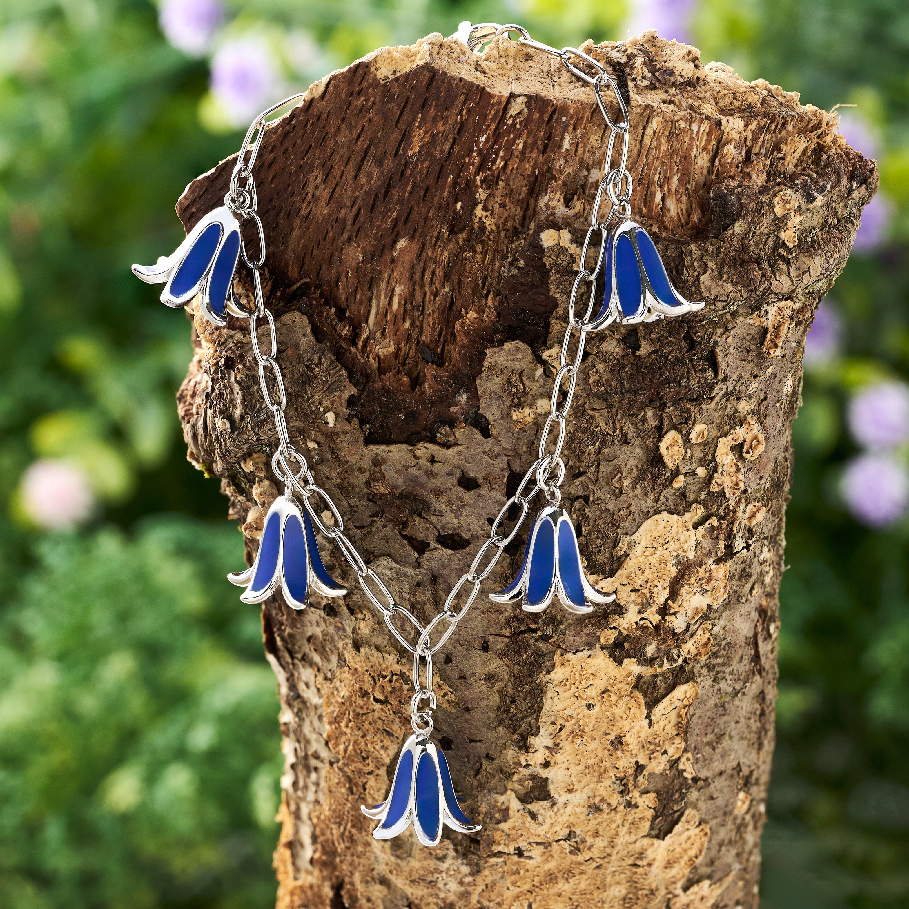 Bluebell Flower Bracelet – Chadds Ford Jewelry