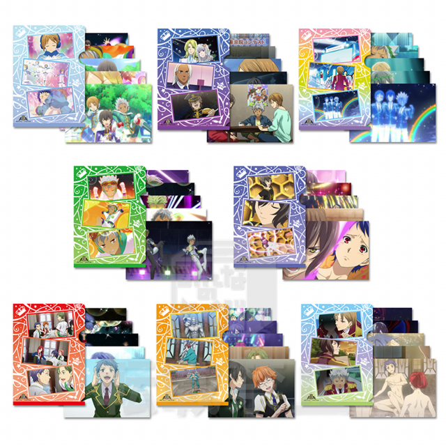 ミニクリアファイル＆ポストカードセット フリューくじの商品詳細