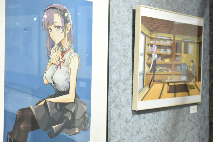 だがしかし 原画展 コトヤマ 直筆サイン入りアートグラフ 枝垂ほたる