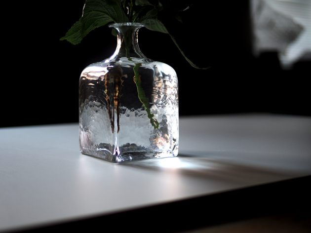 西山芳浩さん ガラス 硝子 花器 一輪挿し 花瓶 瓶 びん 西山芳浩】 花瓶