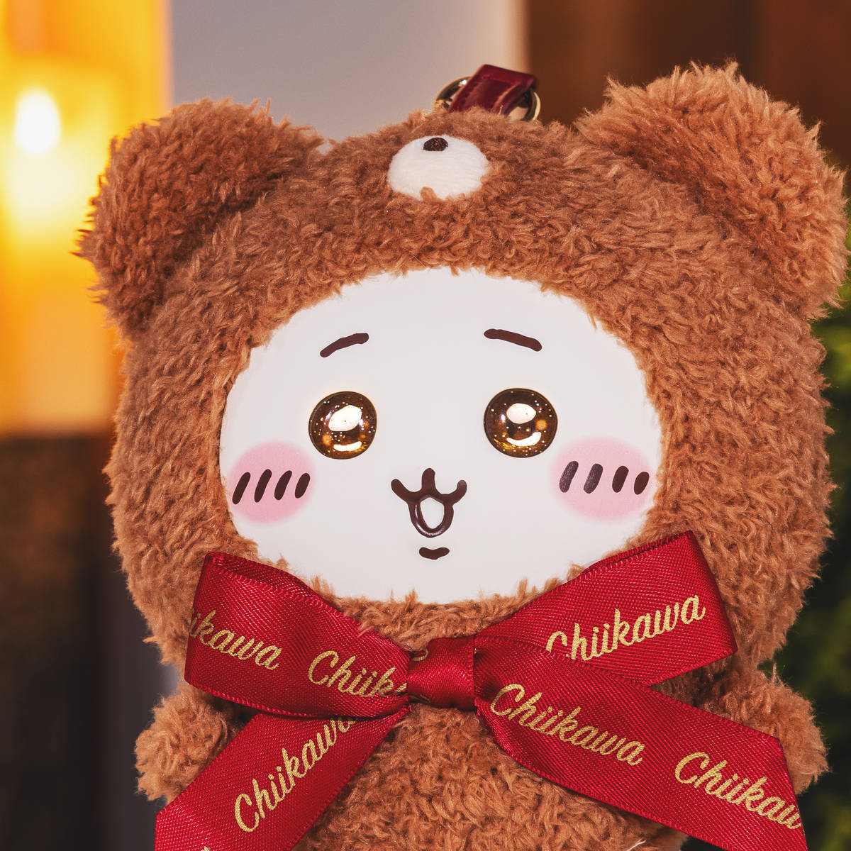 ちいかわ Kiramekko Teddy Bear（ハチワレ） | ちいかわマーケット