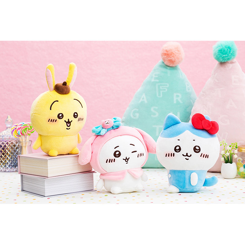 ちいかわ×サンリオキャラクターズ ぬいぐるみS（ちいかわ・マイ