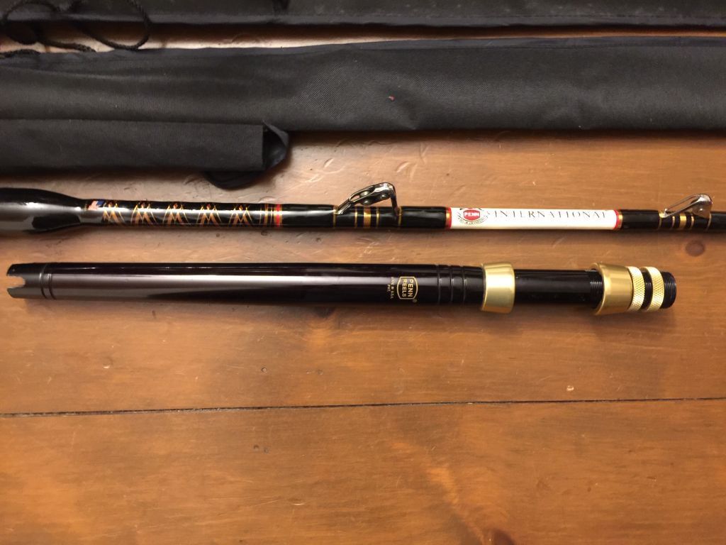 4) Penn International IGFA 50lb Class Trolling Rods - The Hull