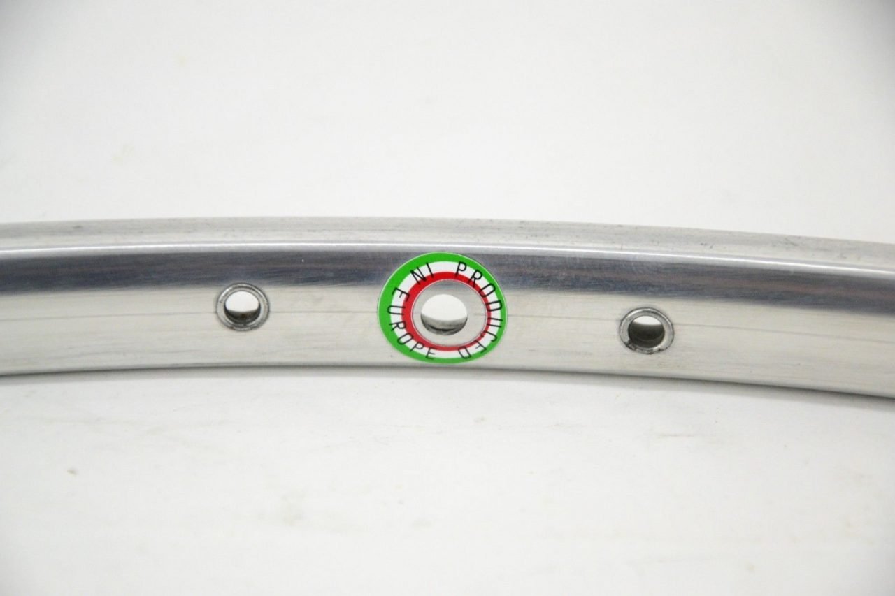 NOS Ambrosio Montreal Vintage Tubular Road Rim x1 Silver 36H 700c