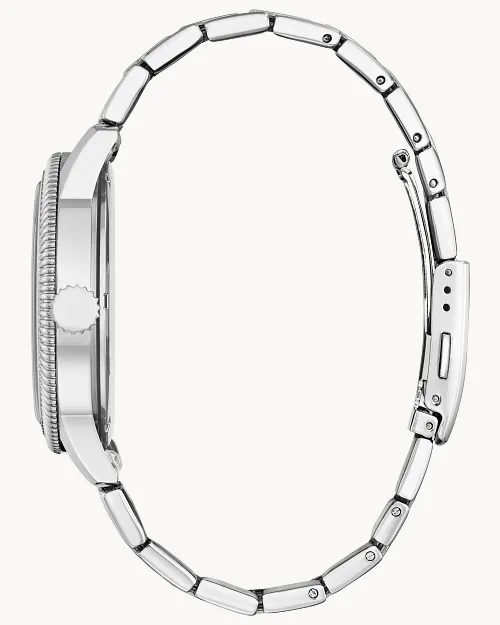 Mickey Mouse White Dial Stainless Steel Bracelet BM7481-53W | CITIZEN