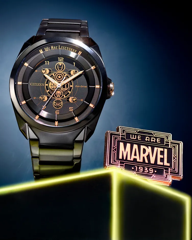 Legends 85th Anniversary Black Dial Stainless Steel Bracelet