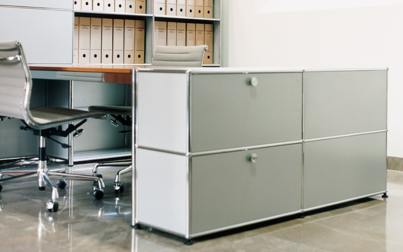 USM：Haller（ハラー）：750×350アントラサイト パネル：4pcs USM