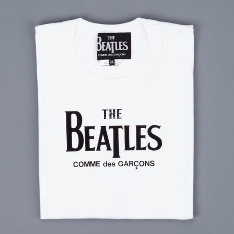 コムデギャルソン ビートルズ ロゴTシャツ（CDG BEATLES
