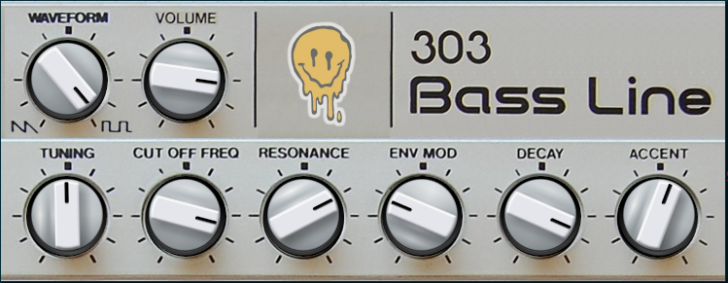 無料】レジェンドベースシンセサイザーTB-303のクローン、Midilab