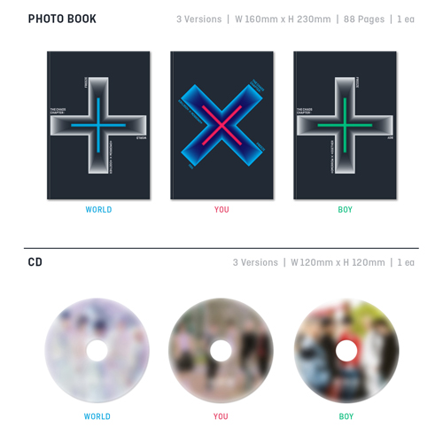 The Chaos Chapter: FREEZE [輸入盤][3形態セット][CD] - TOMORROW X