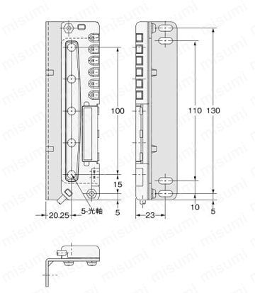 取付金具 【F3W】 | オムロン | MISUMI(ミスミ)