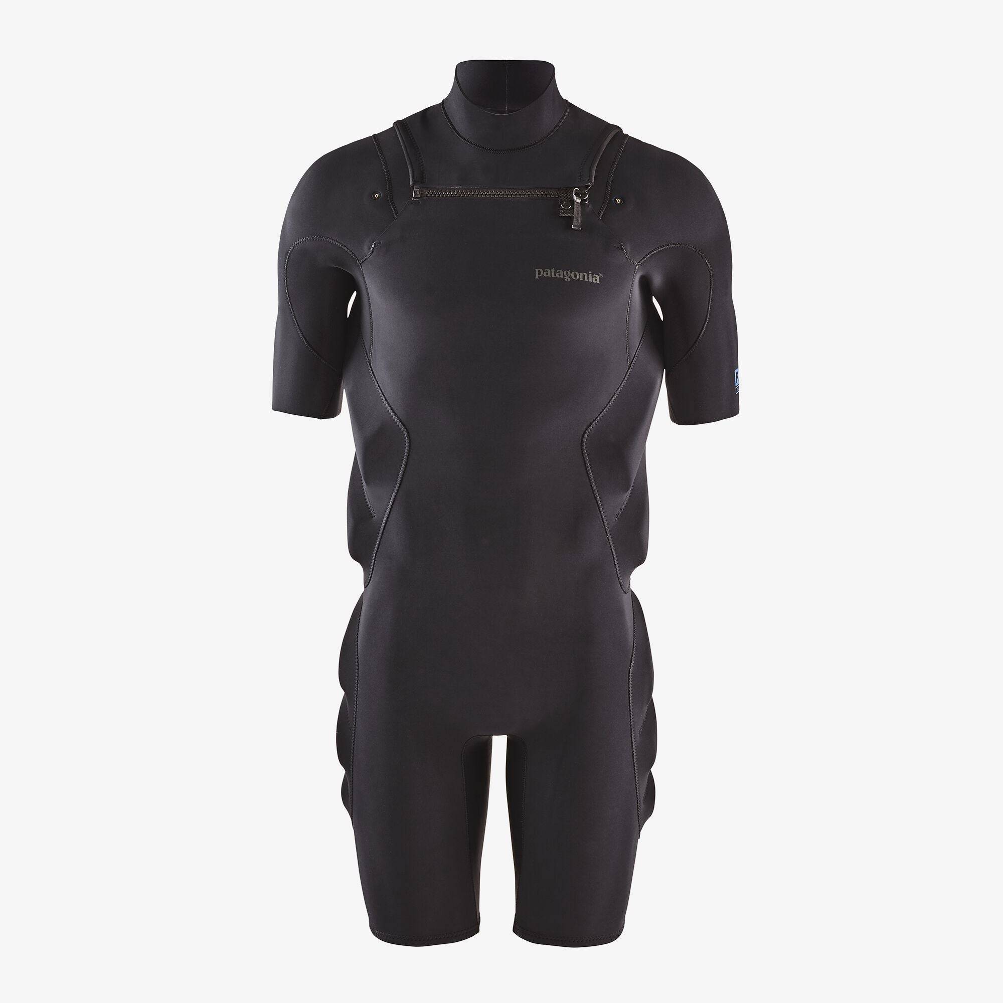 Buy the Patagonia Men's R1 Yulex Impact 2mm Black Spring Suit
