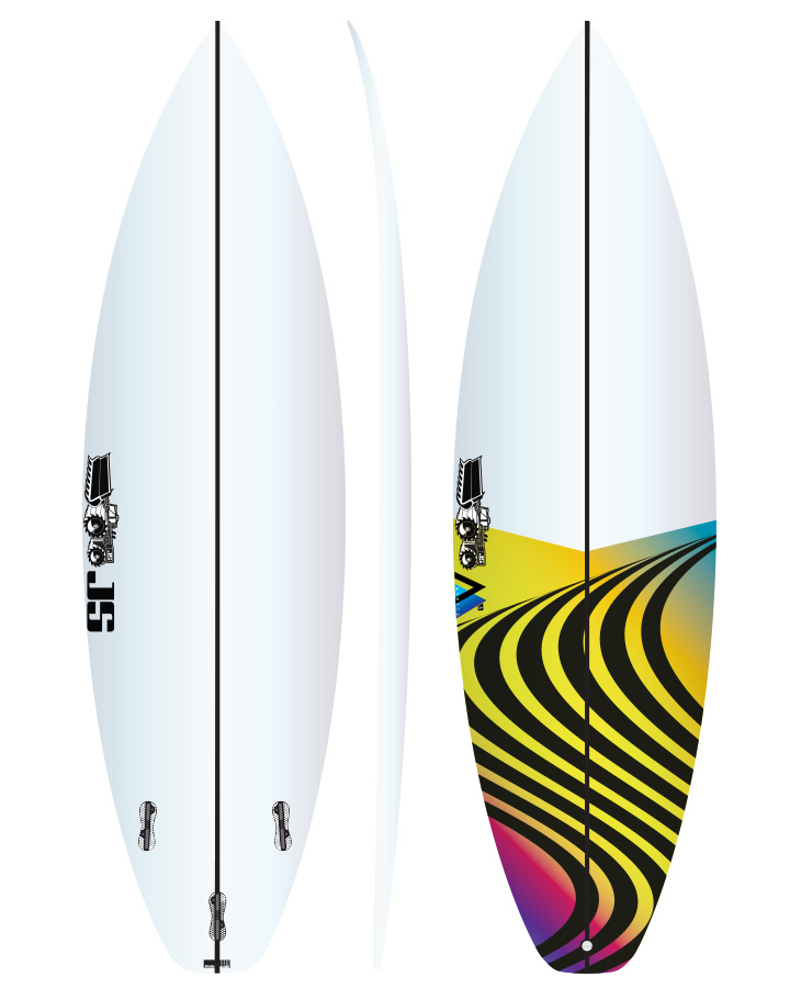 Buy the JS Industries Psycho Nitro HYFI 5ft 10in Surfboard Online