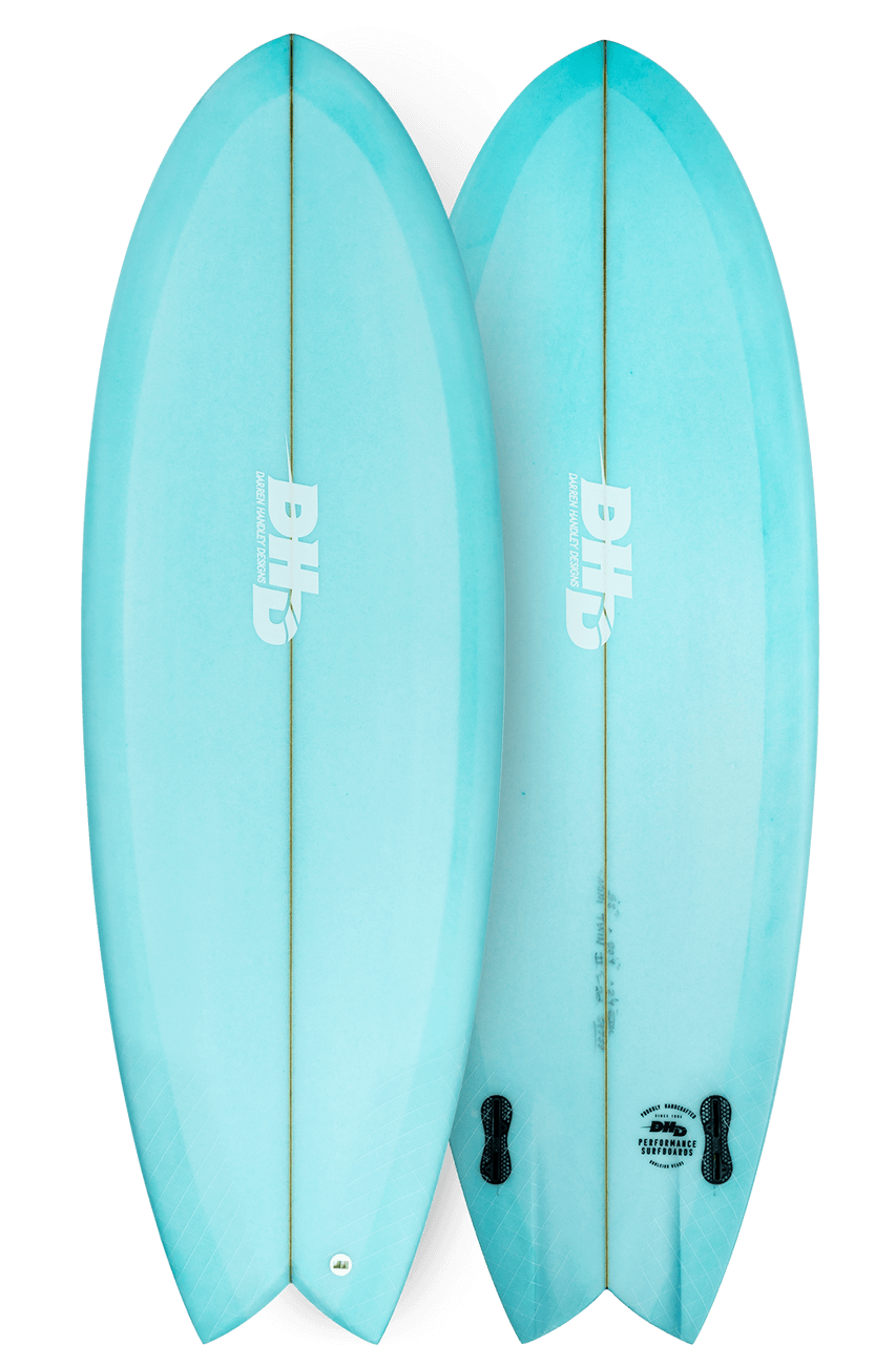 Buy the DHD Mini Twin 5ft 10in Surfboard Online Now | Boardcave USA
