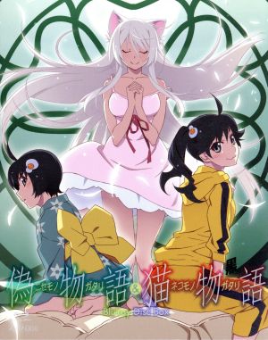 偽物語&猫物語 BR&DVD 非売品ポスター 偽物語&猫物語BR&DVD 非売品
