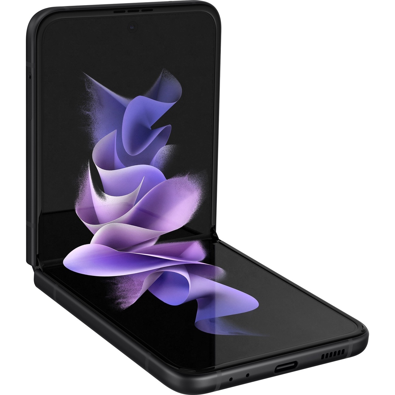 Samsung Galaxy Z Flip 3 5G 128GB US Unlocked Phantom Black